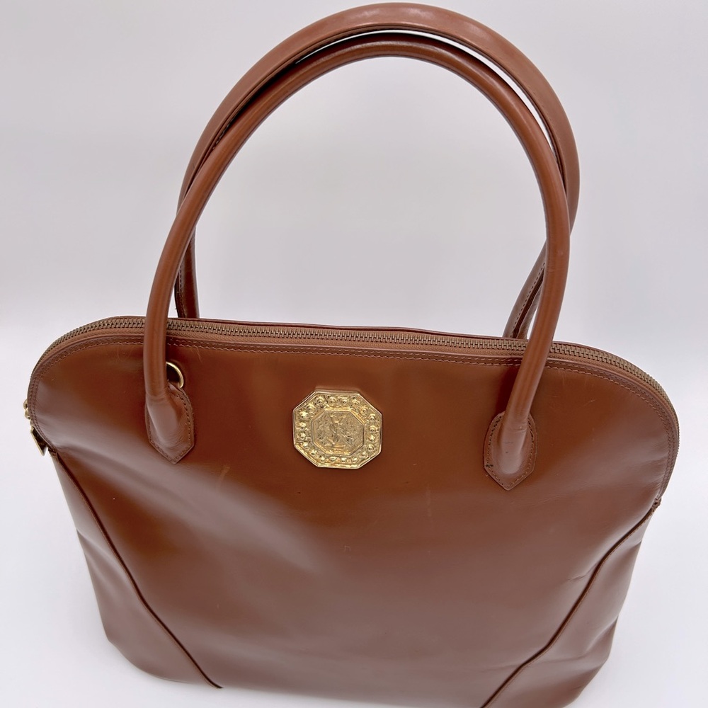 Vintage Yves Saint Laurent Leather Handbag